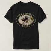Wild Burros Donkeys aus Nevada T-Shirt (Design vorne)