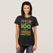 Wild ca. 100 Tage Kindergarten 100. T-Shirt (Vorne ganz)