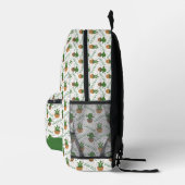 Wild Cactus Pattern Bedruckter Rucksack (Rechts)