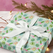 Wild Cactus Pattern Geschenkpapier