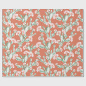 Wild Cactus Pattern Geschenkpapier (Flach)