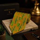 Wild Cactus Pattern Krawatte