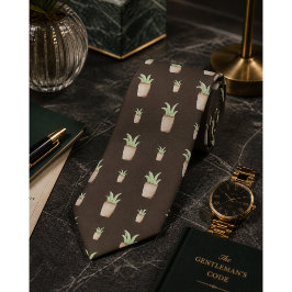Wild Cactus Pattern Krawatte