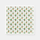 Wild Cactus Pattern Serviette (Vorderseite)