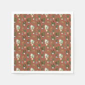 Wild Cactus Pattern Serviette (Vorderseite)