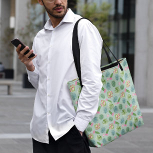 Wild Cactus Pattern Tasche