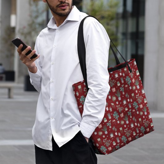 Wild Cactus Pattern Tasche