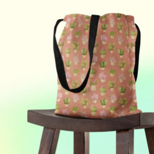 Wild Cactus Pattern Tasche