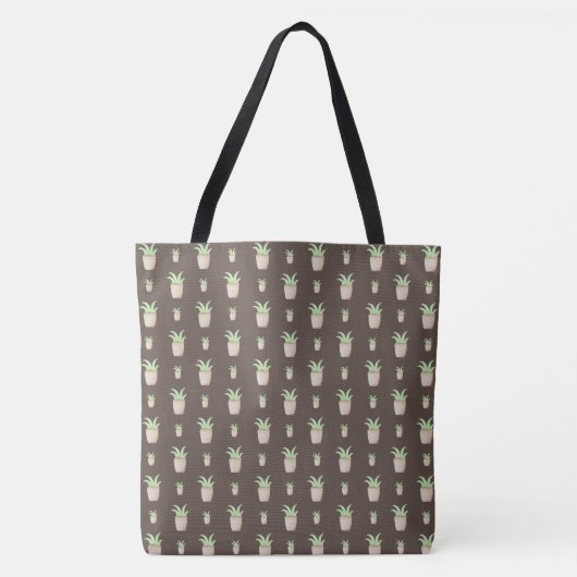Wild Cactus Pattern Tasche (Vorderseite)