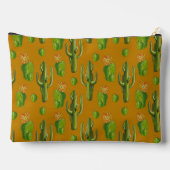 Wild Cactus Pattern Zubehörtasche (Rückseite)