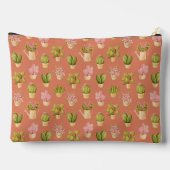 Wild Cactus Pattern Zubehörtasche (Rückseite)