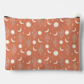 Wild Cactus Pattern Zubehörtasche (Rückseite)