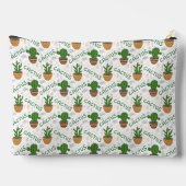 Wild Cactus Pattern Zubehörtasche (Rückseite)