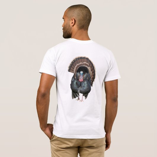 Wild California Turkey T - Shirt (Schwarz voll)
