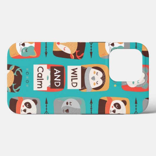 Wild & Calm Case-Mate iPhone Hülle (Rückseite (Horizontal))