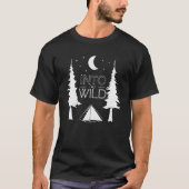 Wild Camping Wilderness Backpacking T-Shirt (Vorderseite)
