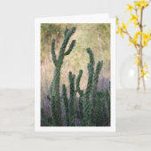 Wild Cane Cactus Karte (Gelbe Blume)