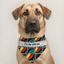 Wild Card Mode Dog Bandana | Halloween-Kostüm