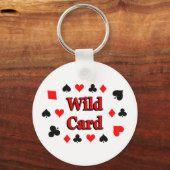 Wild Card SCHLÜSSELANHÄNGER (Vorderseite)