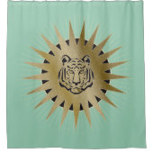 Wild Cat - Duschvorhang (Vorderseite)