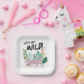 Wild Cat Kindergeburtstag Party Paper Teller (Party)