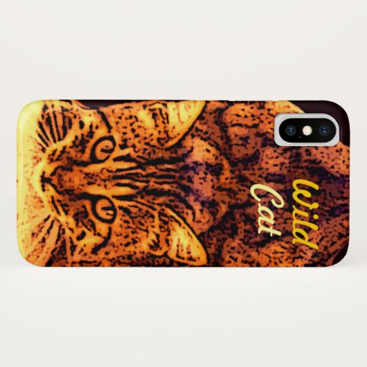 WILD CAT KITTEN Case-Mate iPhone HÜLLE (Rückseite (Horizontal))