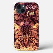 WILD CAT KITTEN Case-Mate iPhone HÜLLE (Rückseite)