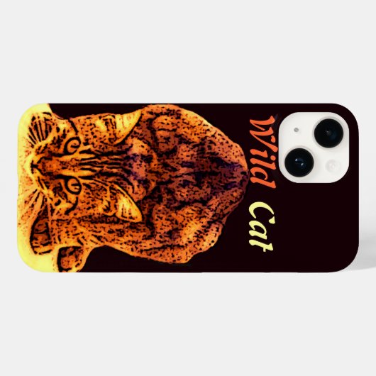 WILD CAT KITTEN Case-Mate iPhone HÜLLE (Rückseite (Horizontal))