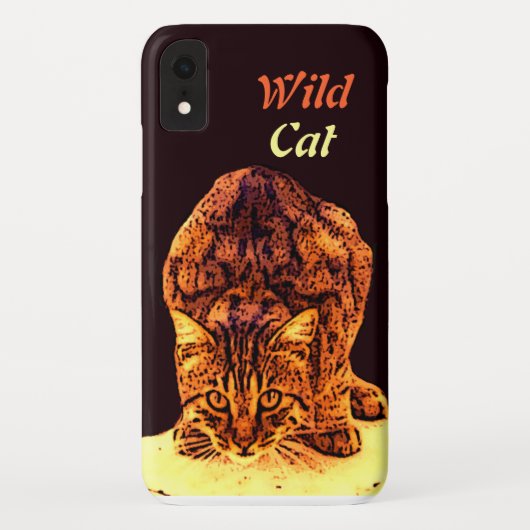 WILD CAT KITTEN Case-Mate iPhone HÜLLE (Rückseite)