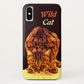 WILD CAT KITTEN Case-Mate iPhone HÜLLE (Rückseite)