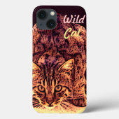 WILD CAT KITTEN Case-Mate iPhone HÜLLE (Rückseite)