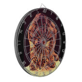 WILD CAT KITTEN DARTSCHEIBE (Vorderseite Links)