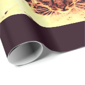 WILD CAT KITTEN GESCHENKPAPIER (Rolleneckpunkt)