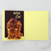 WILD CAT KITTEN KARTE (Innenseite)