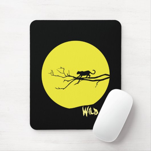 Wild Cat Mousepad (Mit Mouse)