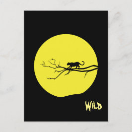 Wild Cat Postkarte