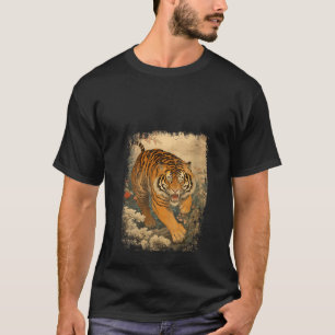 Wild Cat Tiger Head Zoo Wild Asian Tiger / Neck T-Shirt