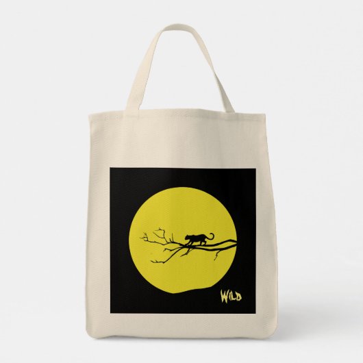 Wild Cat Tragetasche (Rückseite)