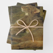 Wild Cat (von Rosa Bonheur) Geschenkpapier Set (Beispiel)