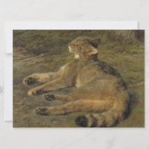 Wild Cat (von Rosa Bonheur)