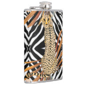 Wild Cheetah Flachmann (Rechts)