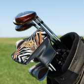 Wild Cheetah Golf Head Cover Headcover (In Situ)
