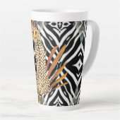Wild Cheetah Milchtasse (Rechte Ecke)