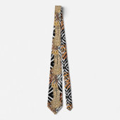 Wild Cheetah Neck Tie Krawatte (Vorderseite)
