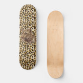 Wild Cheetah Skateboard (Vorderseite)