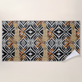 Wild Cheetah  Strandtuch (Vorderseite)