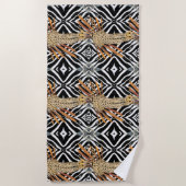 Wild Cheetah  Strandtuch (Vorderseite)