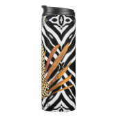 Wild Cheetah Thermal Tumbler Thermosbecher (Nach rechts gedreht)