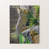 Wild Cheetah Toy Jigsaw Puzzle (Vertikal)