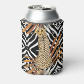 Wild Cheetah Wine Tumbler – African Wildlife Art  Dosenkühler (Kanne Rückseite)